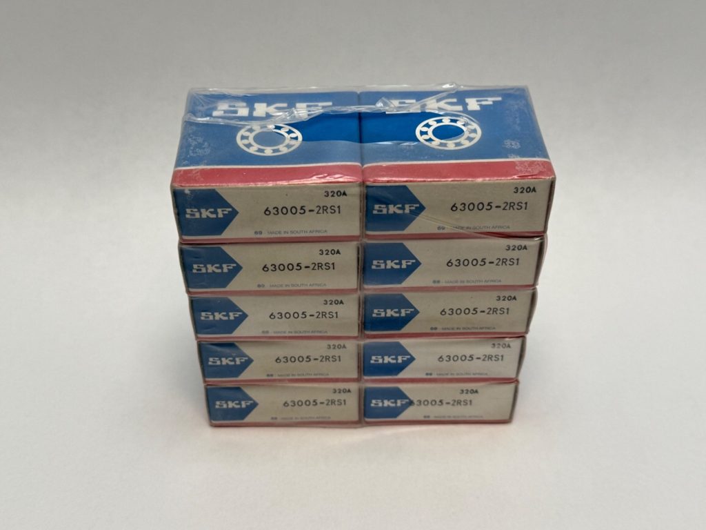 SKF 63005-2RS1 Bearing Rubber Seals 25x47x16 mm 63005 2RS 2RS1 63005RS 10 Pcs