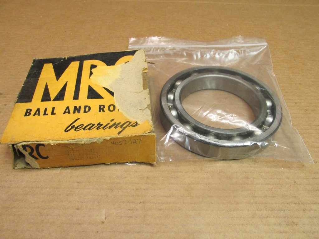 Single-Row Deep Groove Ball Bearing, 110 x 170 x 28 mm, Open Both Faces, No Snap Ring Groove
