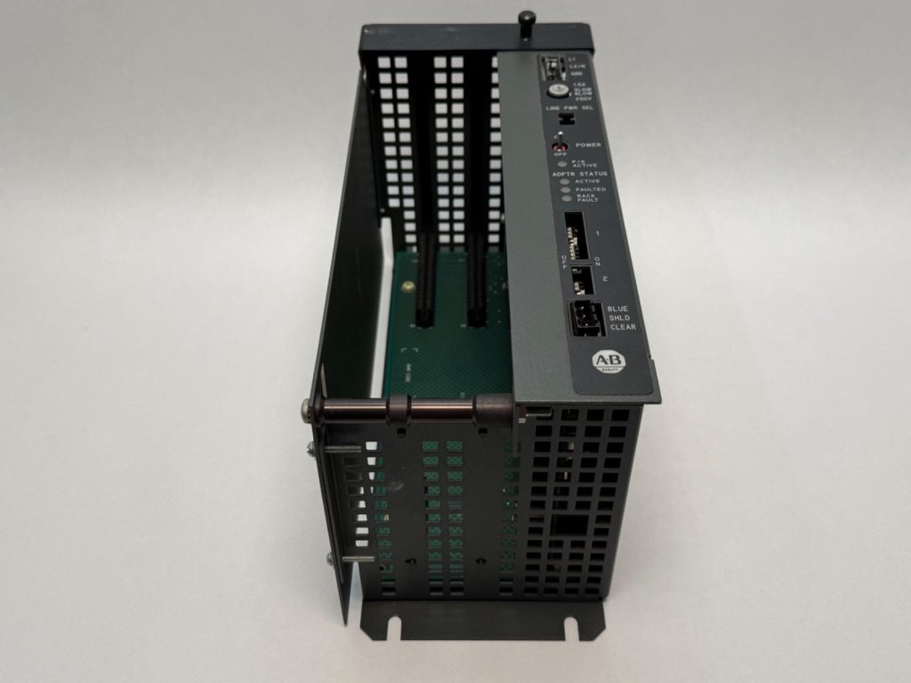 Two-Slot 1771 I/O Chassis with Integral Remote I/O Adapter and 3 A Module Power Supply