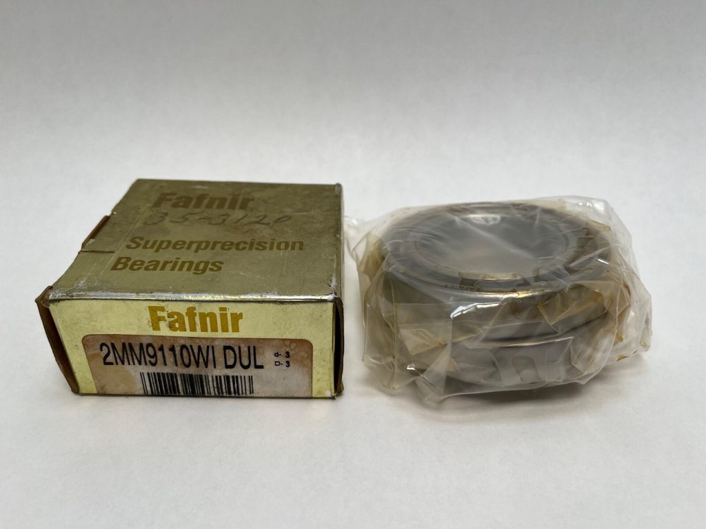 Super-Precision Angular Contact Ball Bearing 50x80x16 mm 15 Degree Duplex Matched Pair Light Preload Phenolic Cage