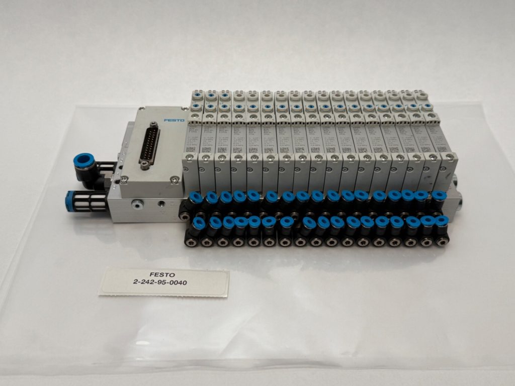 VTUG Valve Terminal Assembly, 25-Pin Sub-D Multi-Pin Electrical Interface, 24 V DC