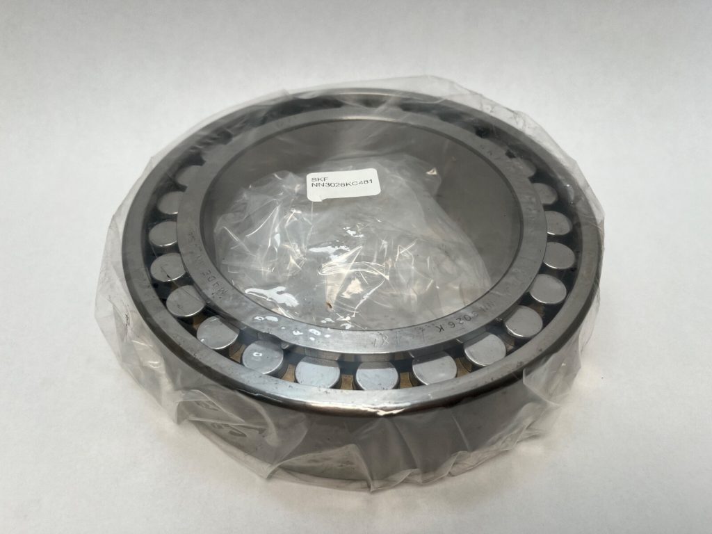 Double Row Cylindrical Roller Bearing - 130 mm ID, 200 mm OD, 52 mm Width, Tapered 1:12 Bore, Machined Brass Cage, Open, C481 Special Internal Specification