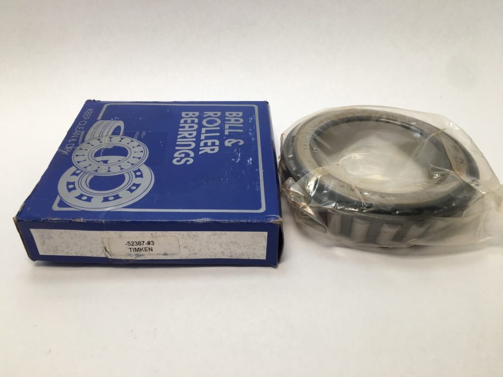 Tapered Roller Bearing Cone - 3.8750 in Bore, 1.4219 in Cone Width, Class 3 Precision, Pressed Steel Cage, Mates With 52618 Cup