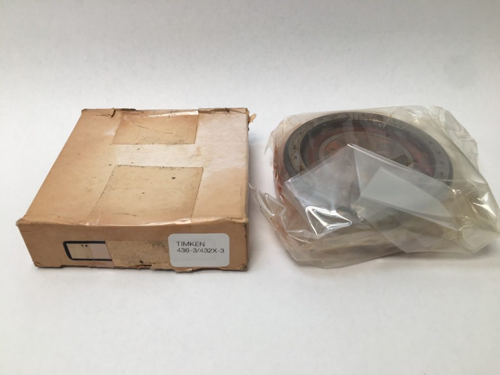 Tapered Roller Bearing Assembly, Cone & Cup - 1.8125 in Bore, 3.7500 in OD, 1.2501 in Assembled Width, Class 3 Precision, Pressed Steel Cage