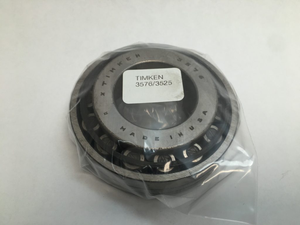 Tapered Roller Bearing Cone & Cup Set - 1-5/8 in Bore, 3.4375 in Cup Outer Diameter, 1.1875 in Assembled Width, Case-Carburized Steel
