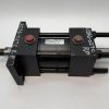 Heavy Duty Tie Rod Hydraulic Cylinder, 3-1/4 in Bore, 2 in Stroke, Double Rod, 3000 psi, Trunnion Mount