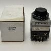 Electropneumatic On-Delay Timing Relay, 1-10 Minute Adjustable, 125 V DC Coil, DPDT (2 Form C) 10 A at 240 V AC, Panel Mount