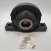 Split Roller Bearing Pillow Block Unit — 2-7/16 in (61.9 mm) Bore, 02 Series Heavy Duty, Split-to-the-Shaft Single-Row Cylindrical Roller, Fixed / Non-Expansion, Split Cast Iron Pedestal Housing