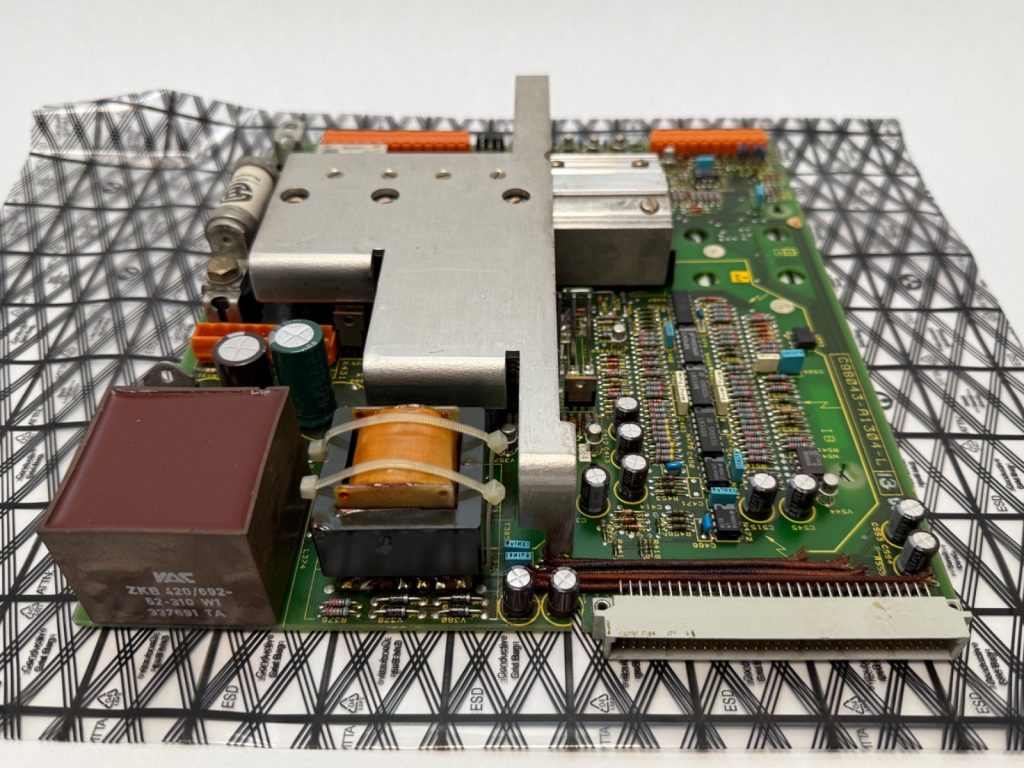 Simodrive 610 / 210 FDD Power Supply and Voltage Limiting PCB, Drawing 462-010.9061.11, Plug-In Card