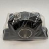 2-Bolt Pillow Block Bearing Unit 1-11/16" Bore Tapered Roller Double Setscrew Collar Non-Expansion
