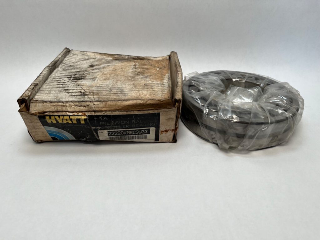 Spherical Roller Bearing 100x180x46mm Tapered Bore 1:12 Brass Cage C3 Clearance W33 Lube Groove