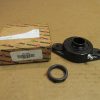 Two-Bolt Wide Flange Mount Bearing Unit, 1 in Bore, Centrik-Lok Concentric Collar, Cast Iron
