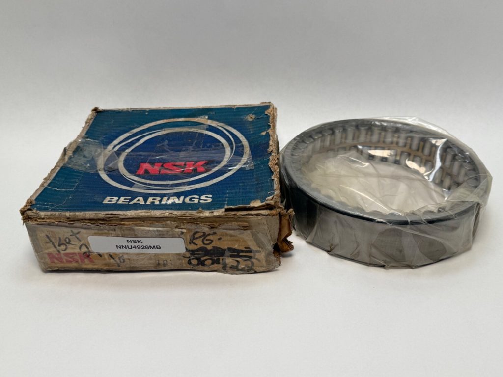 Double Row Cylindrical Roller Bearing Outer Ring Assembly 140x190x50 mm, Brass Cage, Straight Bore, No Inner Ring