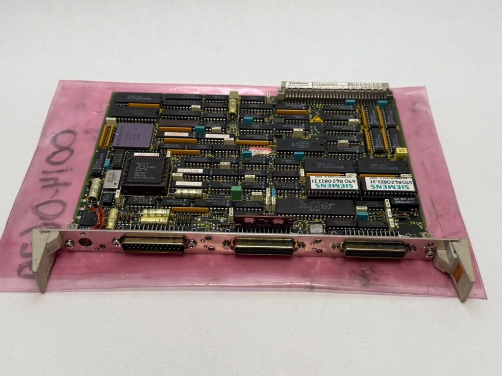 SINUMERIK 800 Servo Interface / Measuring Circuit Board — Actual-Value Input and Setpoint Output, 20 mm Module Width, Board Only