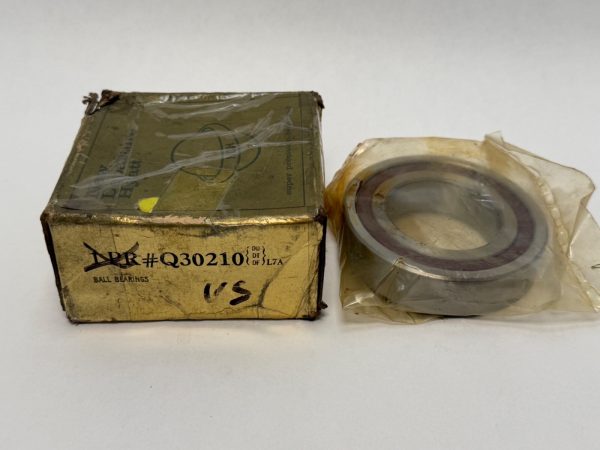NDH Q30210DTL7A angular contact ball bearing next to its original labeled box