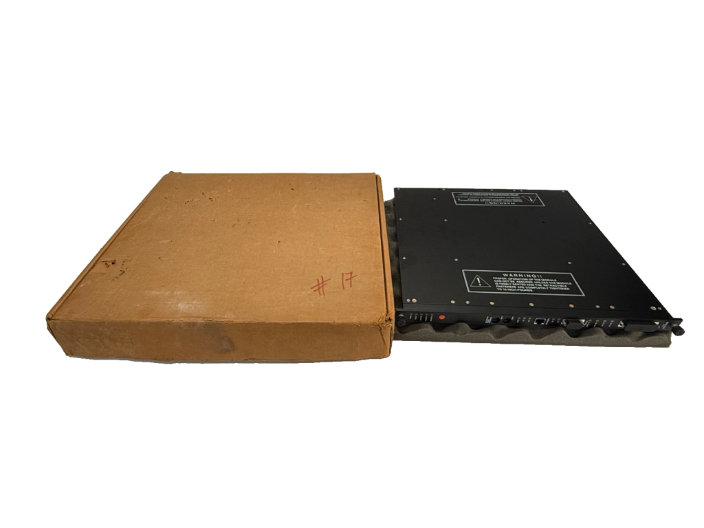 Tricon TMR Enhanced Main Processor Module, MPC860 32-Bit 50 MHz, 16 MB DRAM, 24/48 V DC, Hot-Swappable