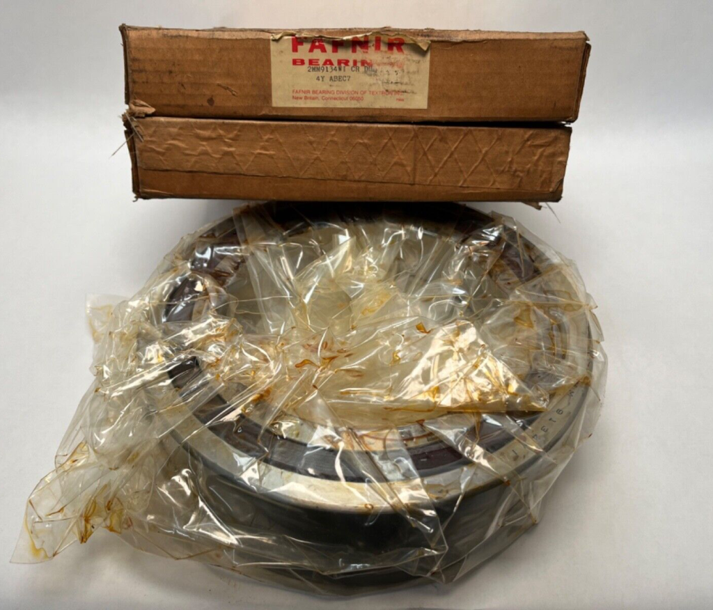 Duplex Angular Contact Bearing Pair - 170 mm ID, 260 mm OD, 42 mm Width, Open, 15° Contact Angle, Light Preload