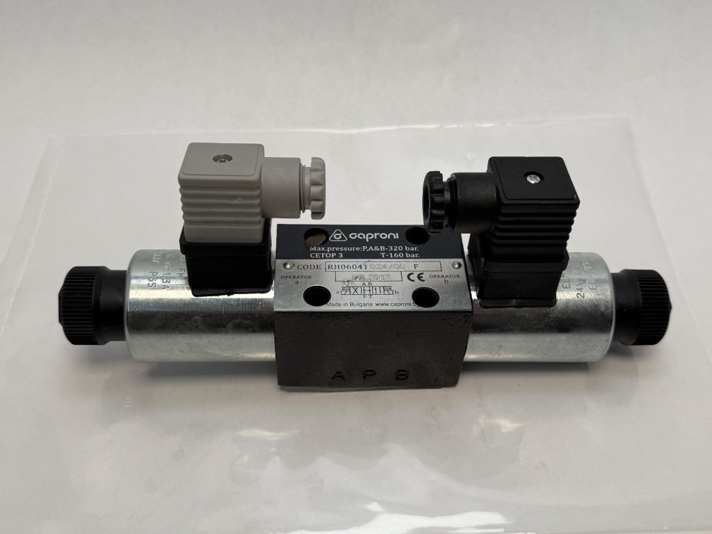 4/3 Solenoid Directional Control Valve, NG6 / CETOP 3, Float Centre, 24 V DC, 315 bar, 60 L/min