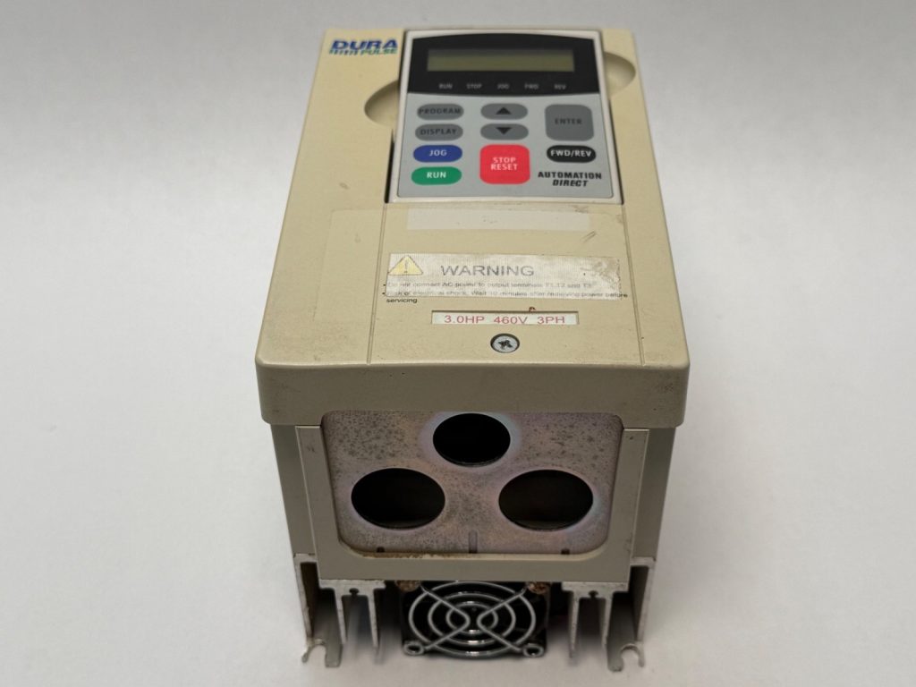 3 HP 460 VAC Three-Phase Sensorless Vector AC Variable Frequency Drive with Integral Keypad and RS-485 Modbus