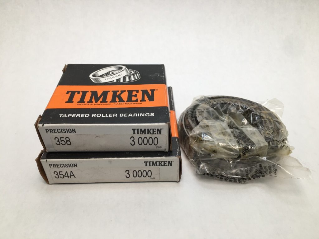 Tapered Roller Bearing Cone & Cup Set - 1.7717 in Bore, 3.3465 in Cup Outer Diameter, 0.8125 in Assembled Width, Class 3, Case-Carburized Steel