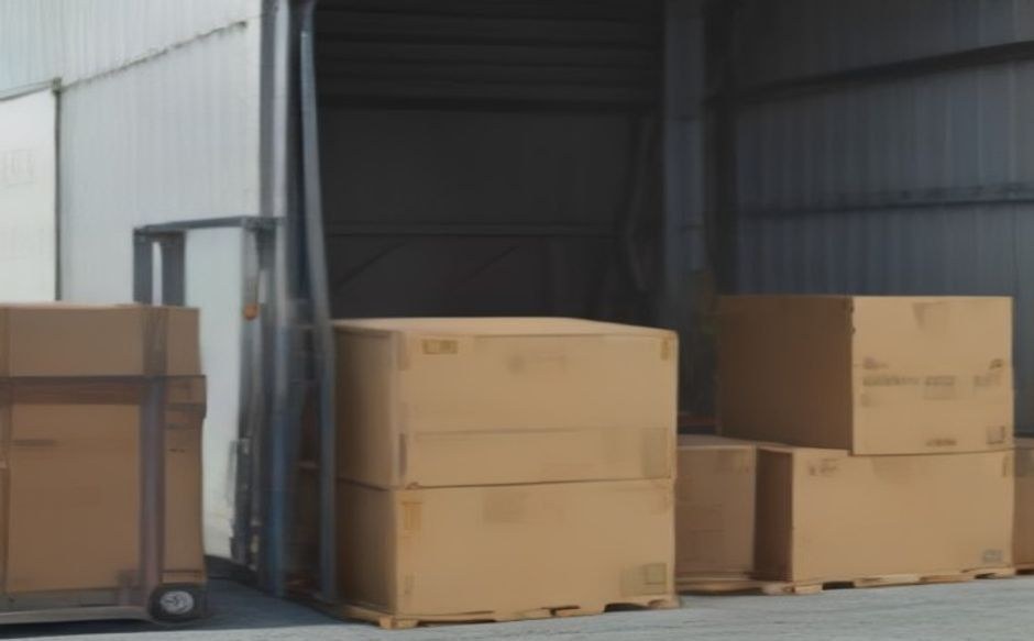 Boxes loaded for same-day shipping of MRO supply orders