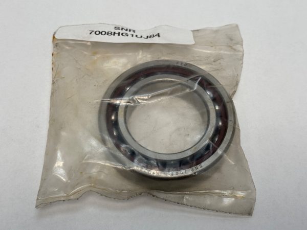 SNR 7008HG1DUJ84 angular contact ball bearing in its original labeled plastic packaging