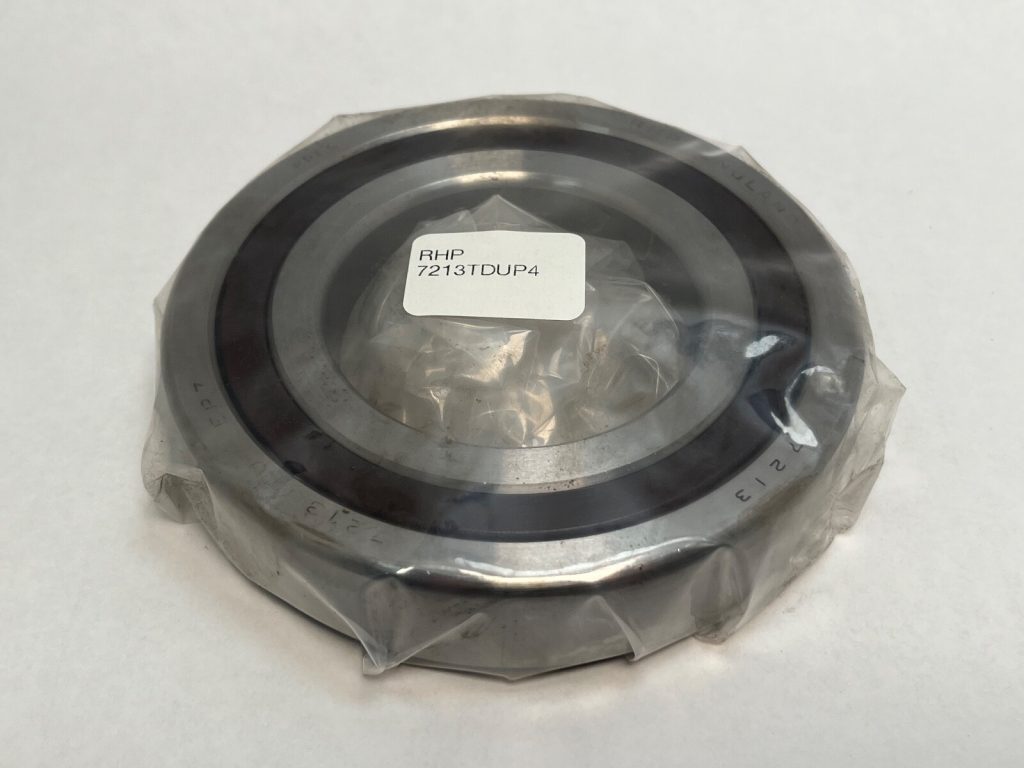 Super-Precision Angular Contact Ball Bearing – Straight Bore, 65 mm ID, 120 mm OD, 23 mm Width, Open, ABEC 7, Light Preload, Universally Faced