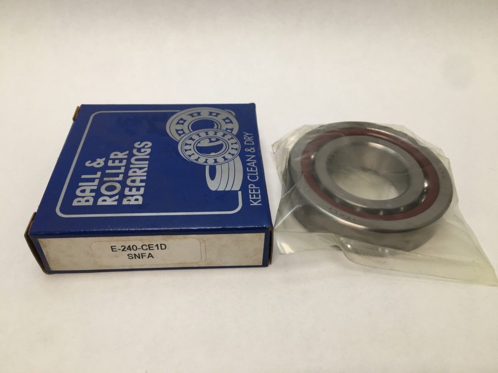 Super Precision Angular Contact Ball Bearing SINGLE Half-Pair, 40 x 80 x 18 mm, 15 Degree Contact Angle, ABEC 7, Phenolic Cage, Universally Ground