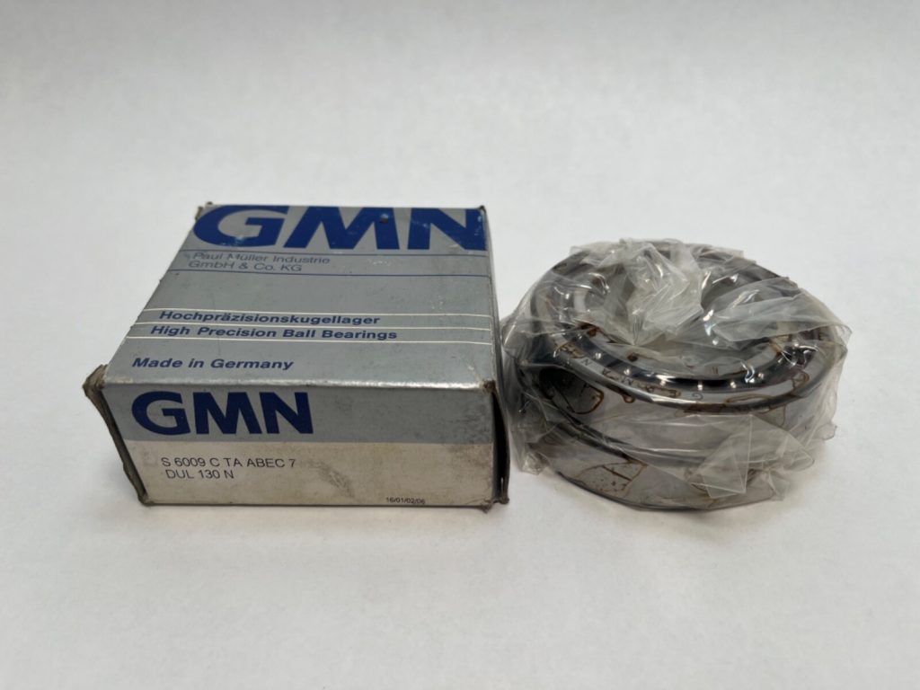 Super Precision Angular Contact Spindle Bearing 45x75x16mm 15 Degree Contact Angle ABEC 7 Phenolic Cage Universally Ground Light Preload - ONE Bearing
