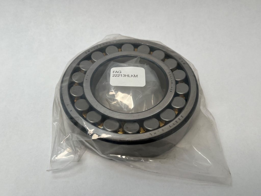 Double-Row Spherical Roller Bearing – 1:12 Tapered Bore, 65 mm ID, 120 mm OD, 31 mm Width, Open, Machined Brass Cage, CN Clearance, H313 Sleeve Mount