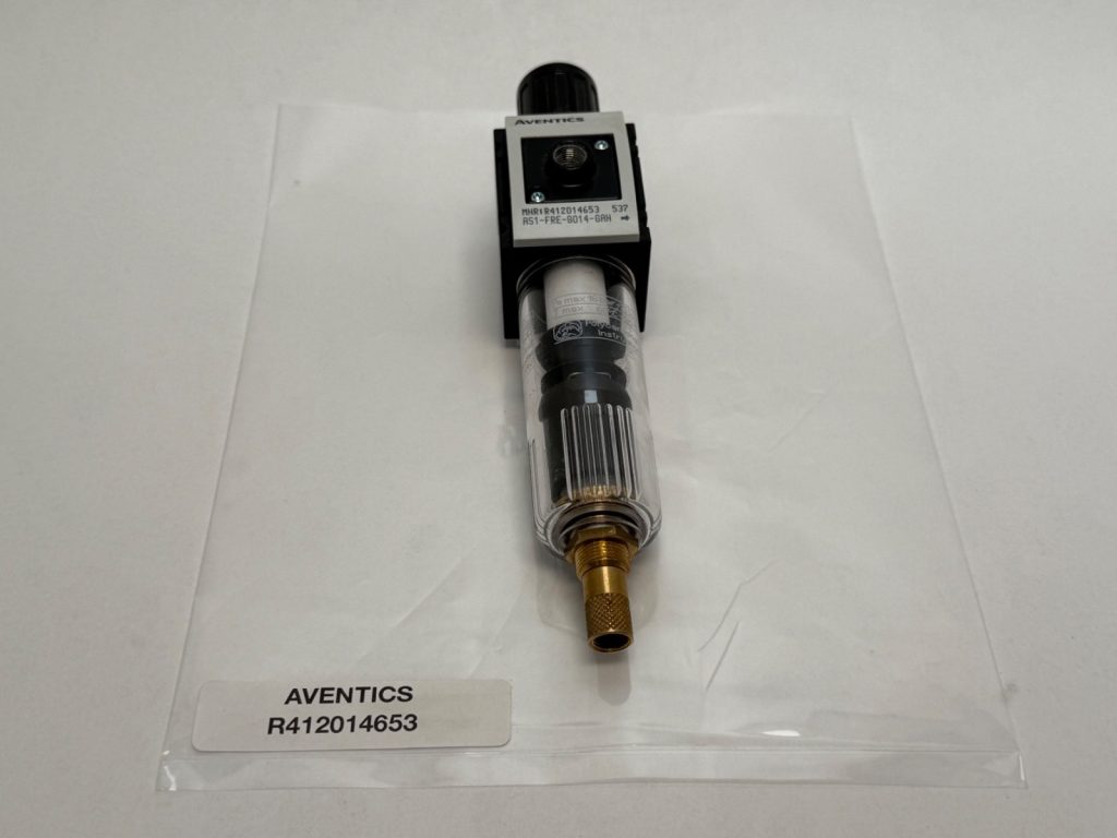 Filter Pressure Regulator, G1/4 BSPP, 5 Micron, 1000 l/min, 0.5–8 bar, Polycarbonate Bowl, No Gauge