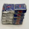 Deep Groove Ball Bearing - 3/4 in ID, 1-5/8 in OD, 7/16 in Width, Non-Contact Rubber Seals Both Sides