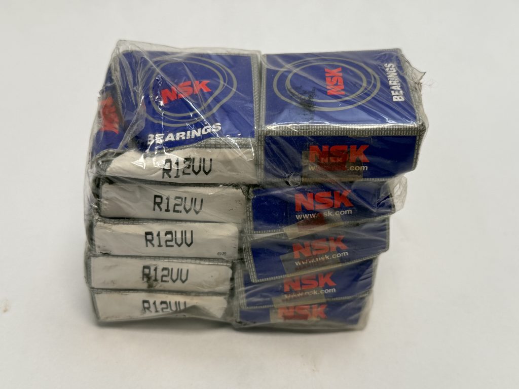 Deep Groove Ball Bearing - 3/4 in ID, 1-5/8 in OD, 7/16 in Width, Non-Contact Rubber Seals Both Sides