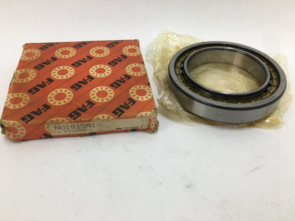Single Row Cylindrical Roller Bearing, Straight Bore, 75 x 115 x 20 mm, Non-Locating, Brass Cage