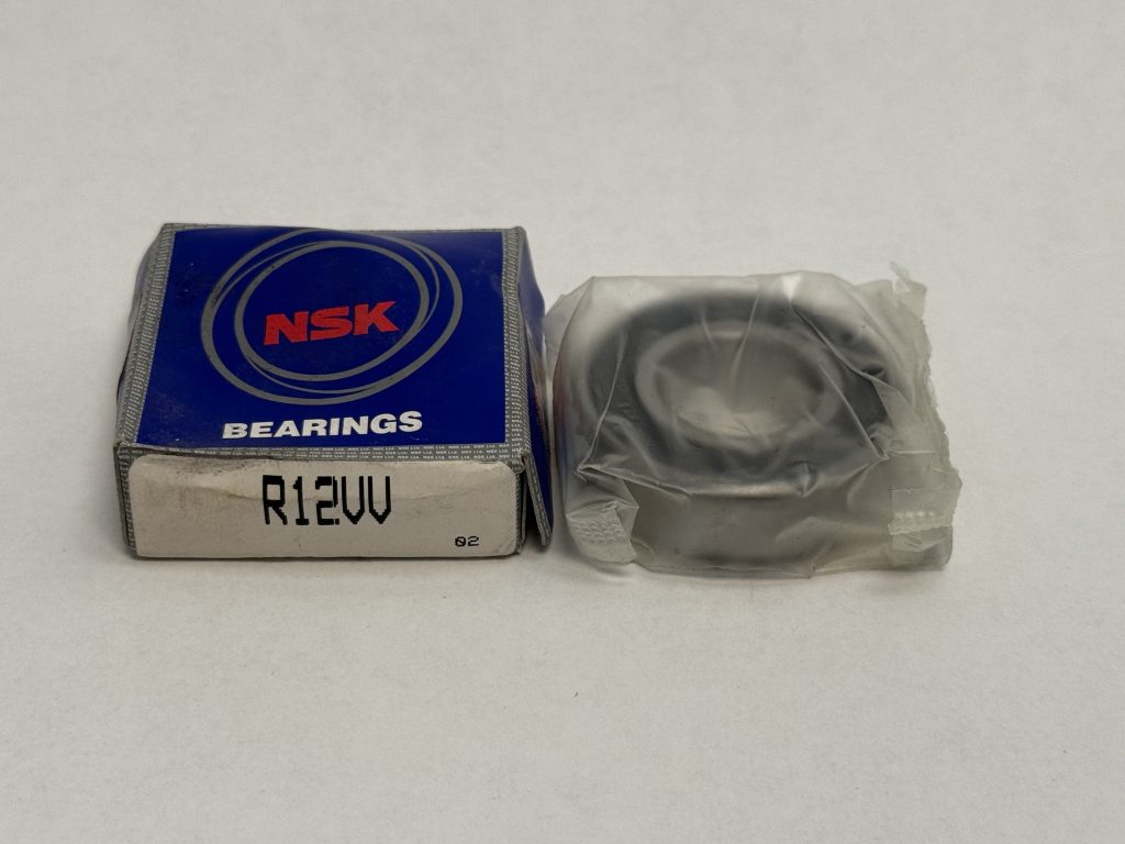 Deep Groove Ball Bearing - 3/4 in ID, 1-5/8 in OD, 7/16 in Width, Non-Contact Rubber Seals Both Sides