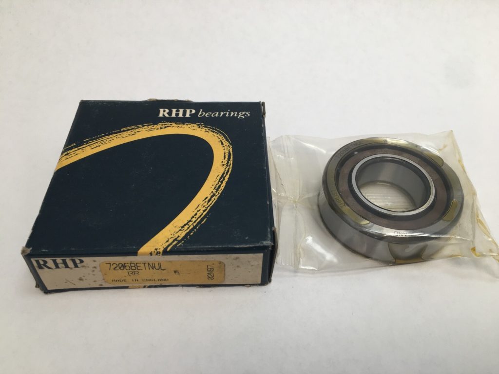 Angular Contact Ball Bearing 25 x 52 x 15 mm, 40 Degree Contact Angle, Polyamide Cage, Universally Ground Single, Light Preload, Open, 1 Pc