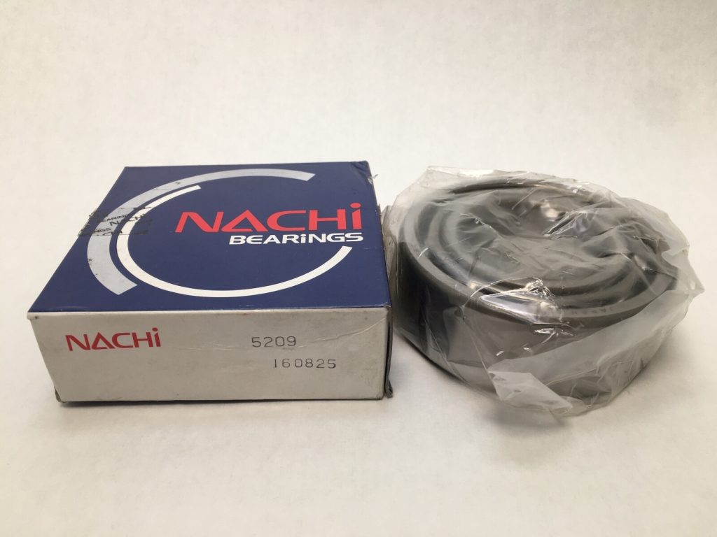 Double Row Angular Contact Ball Bearing 45x85x30.2 mm, Open Both Faces, 30° Contact Angle, 3209 Envelope