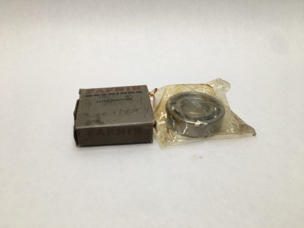 Fafnir MM205K precision spindle ball bearing in plastic wrap next to its original Fafnir box