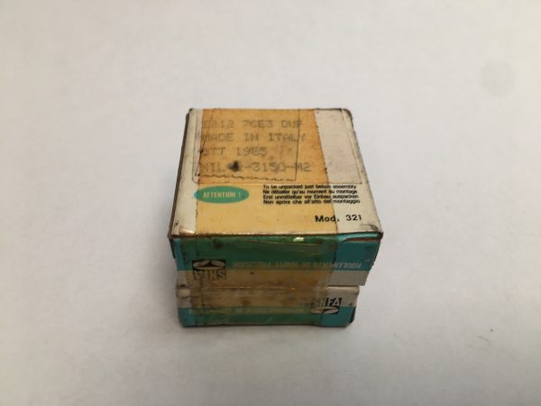 Original SNFA E212-7CE3DUF angular contact ball bearing box with printed label, unopened