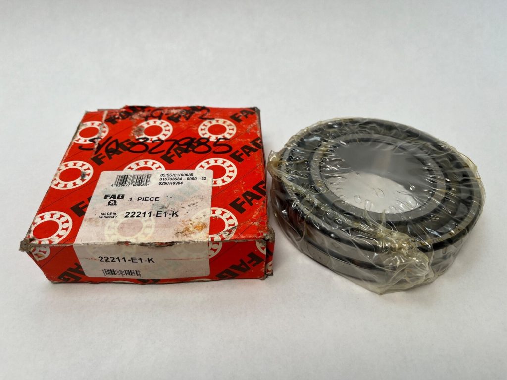 Spherical Roller Bearing - 55 mm Tapered Bore, 100 mm OD, 25 mm Width, W33 Lubrication Groove