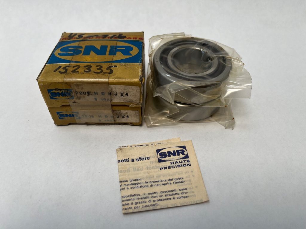Angular Contact Bearing - 25 mm ID, 52 mm OD, 15 mm Width, Open, 25°.