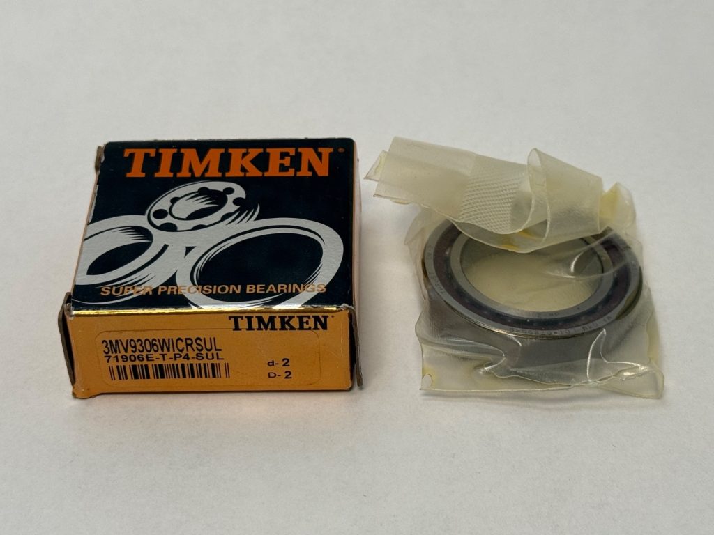 Super Precision Angular Contact Ball Bearing 30x47x9 mm, 25° Contact Angle, P4S, Phenolic Cage, Universally Matchable Light Preload
