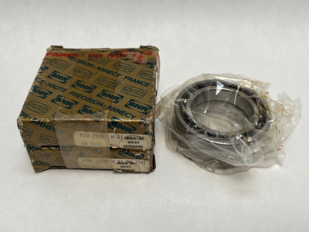 Spindle Angular Contact Ball Bearing - 35 mm ID, 55 mm OD, 10 mm Width, Open, 25° Contact Angle, Light Preload, Phenolic Cage, ABEC 7.