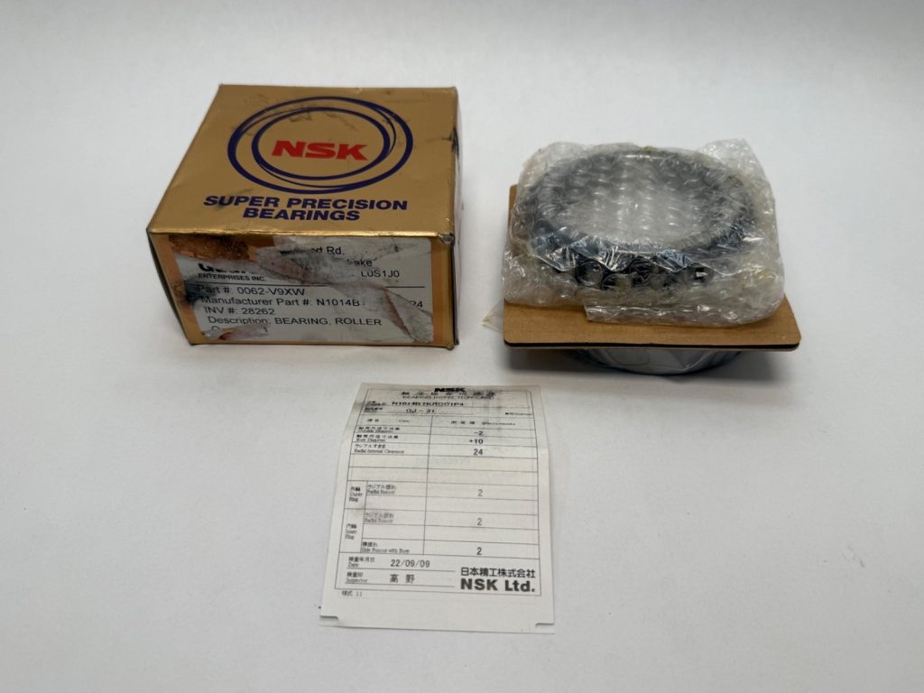 Cylindrical Roller Bearing - 70 mm ID, 110 mm OD, 20 mm Width, Single Row, 1:12 Tapered Bore, Open, ABEC 7 / P4.
