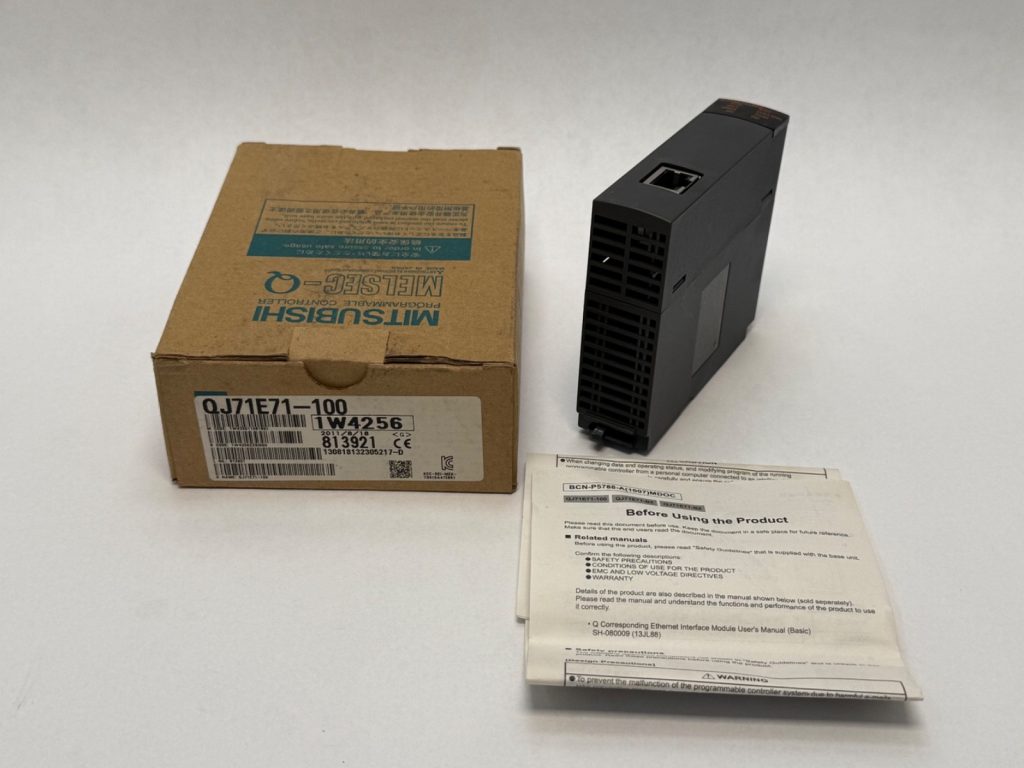 Mitsubishi QJ71E71-100 Ethernet Communication Module QJ71E71100
