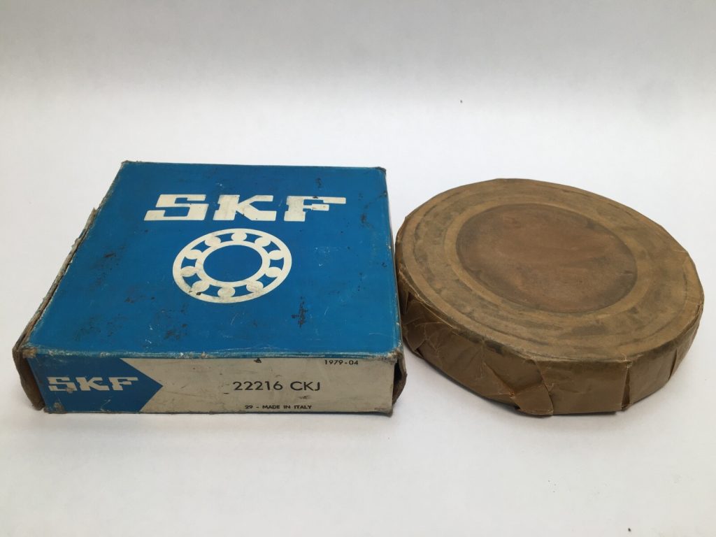 Double-Row Spherical Roller Bearing 80x140x33 mm Tapered Bore 1:12 Pressed Steel Cage Self-Aligning