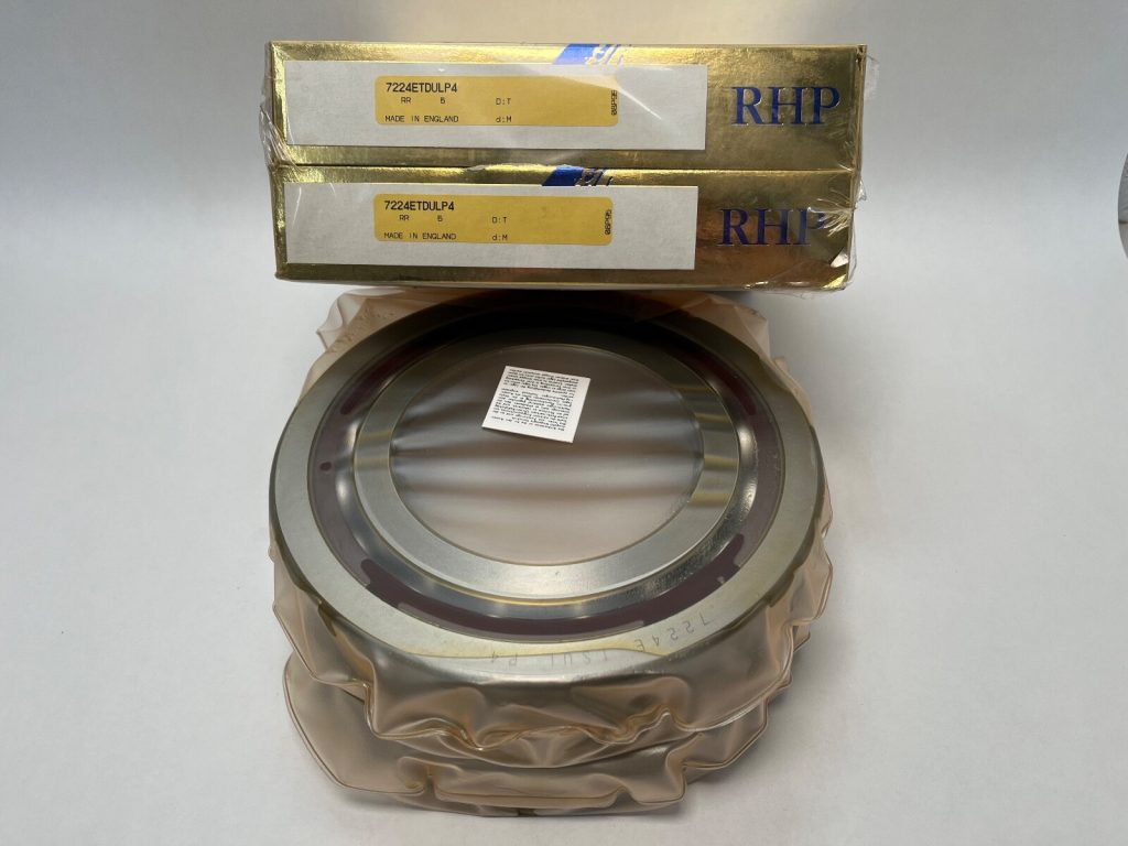 Super Precision Angular Contact Ball Bearing Duplex Pair - 120 mm ID, 215 mm OD, 40 mm Width, 25° Contact Angle, P4, Light Preload, Open