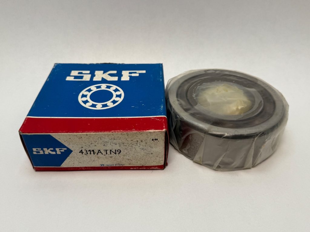 Double Row Deep Groove Ball Bearing 55x120x43 mm Open Polyamide Cage