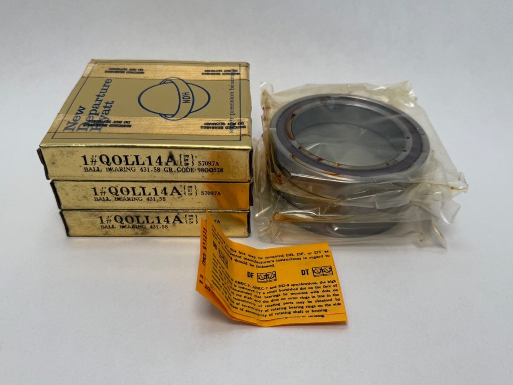 Angular Contact Ball Bearing 70 x 100 x 16 mm, Phenolic Ball Separator, Rust-Preventive Slush, ISO 71914 Envelope