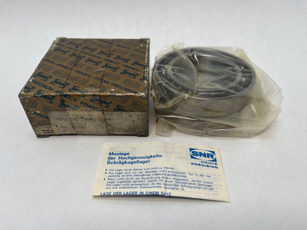 Angular Contact Ball Bearing - Straight Bore, 50 mm ID, 80 mm OD, 16 mm Width, Open, 25° Contact Angle, Light Preload.